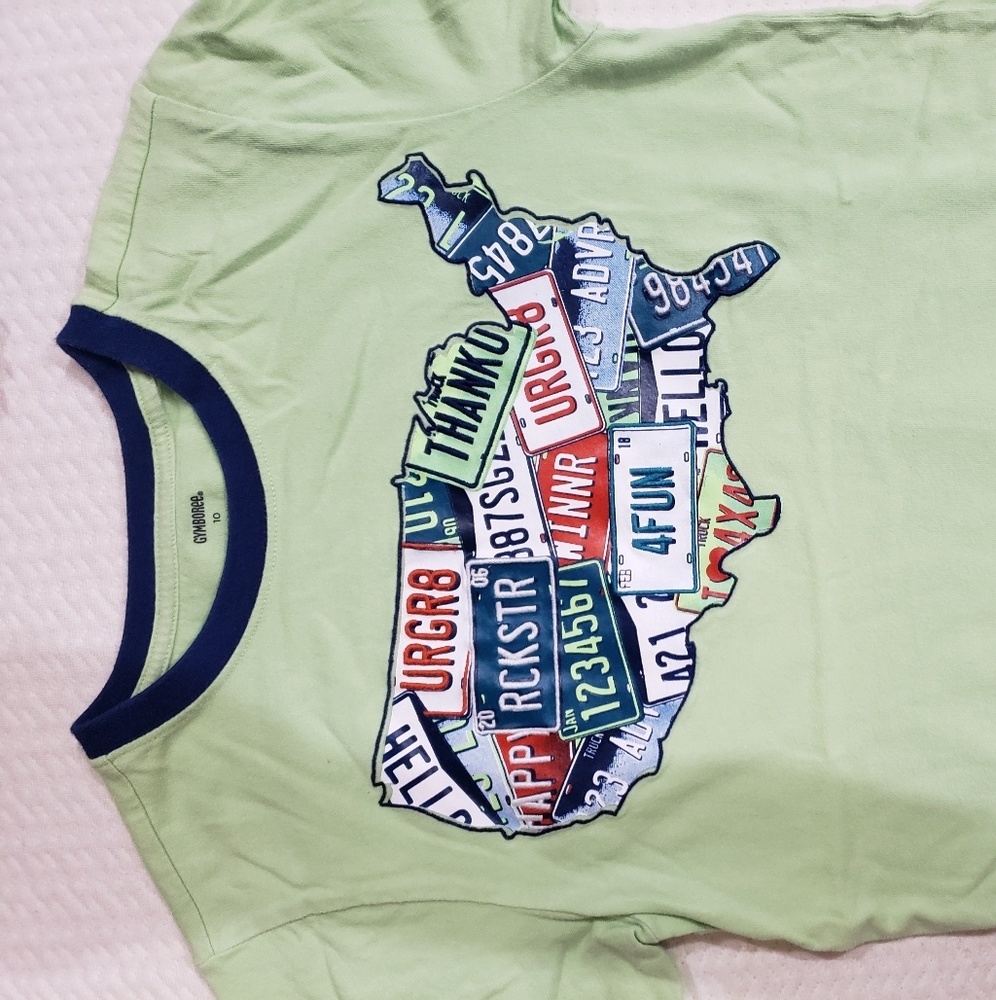 Gymboree t-shirt green